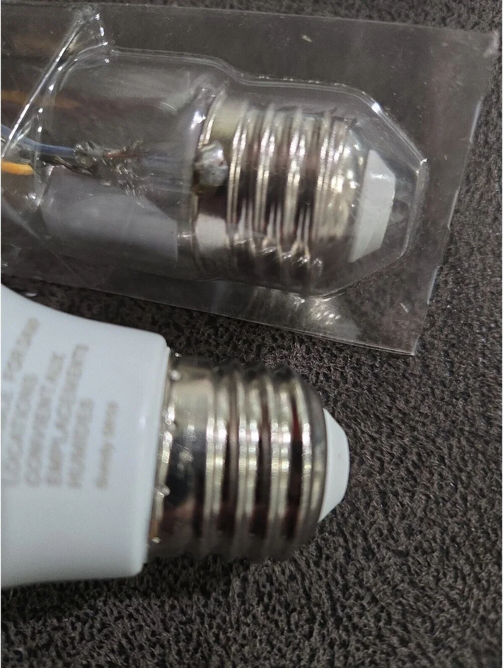 Lot of 5 Sunlite LED Filament T10 Tubular Light Bulb 6W (60W) 2700K Dimmable